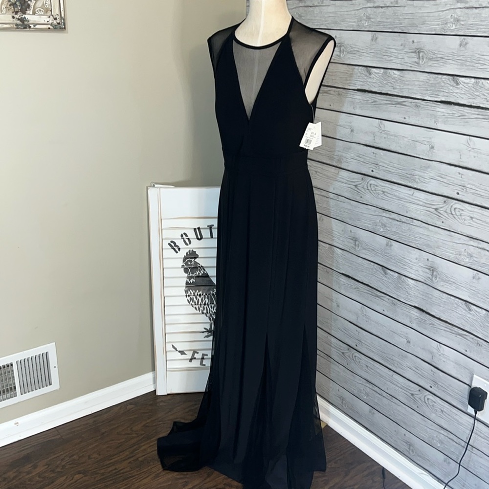 Elegant Black Evening Gown
